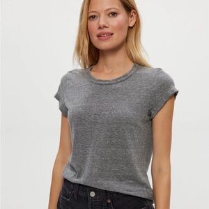 Michael Stars Heather Gray Short Sleeve Tee